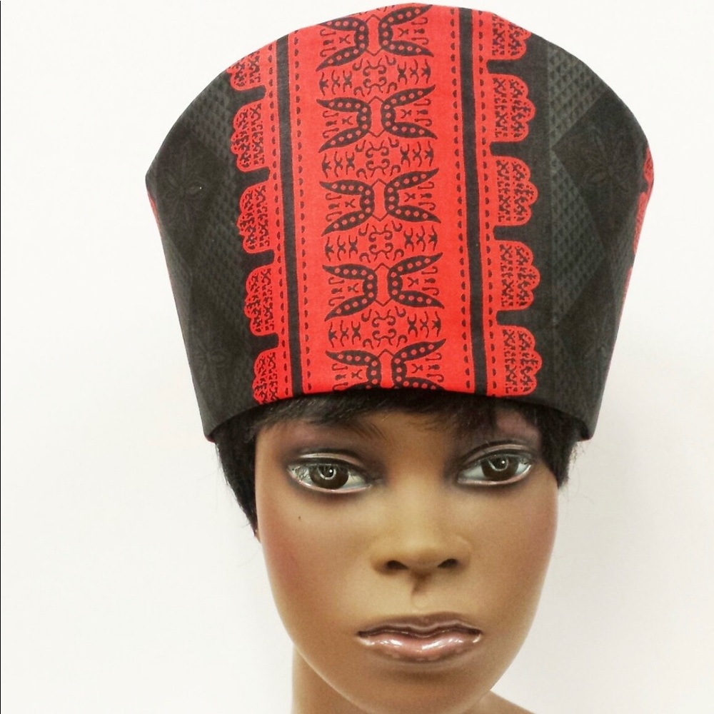 African Print Hat Kufi